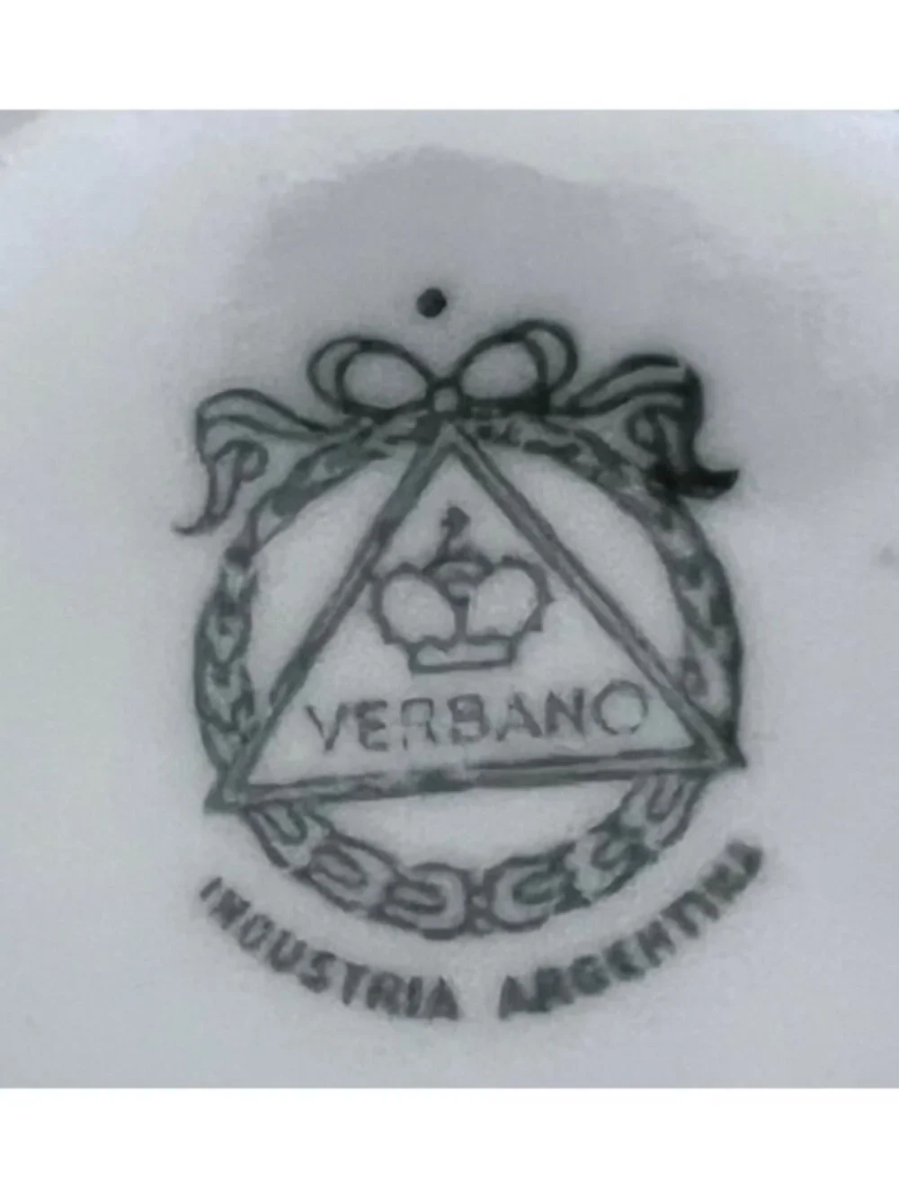 Vintage Verbano Fine China Japan Tea Cup Saucer Creamer Covered Sugar Bowl Flora